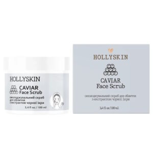 HOLLYSKIN Caviar Face Scrub – Скраб для лица с экстрактом черной икры, 100 мл