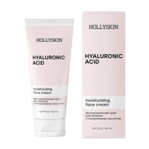 HOLLYSKIN Hyaluronic Acid Face Cream – Увлажняющий крем для лица с гиалуроновой кислотой, 50 мл