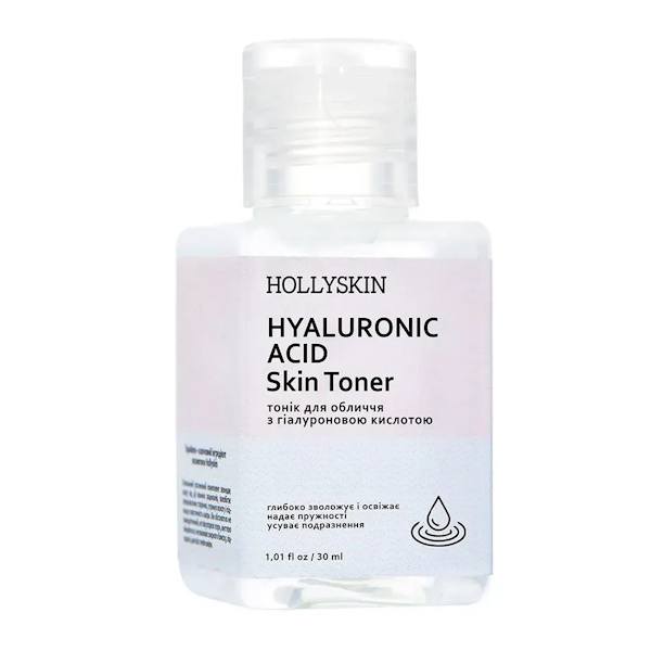 HOLLYSKIN Hyaluronic Acid Skin Toner – Тоник для лица, 30 мл