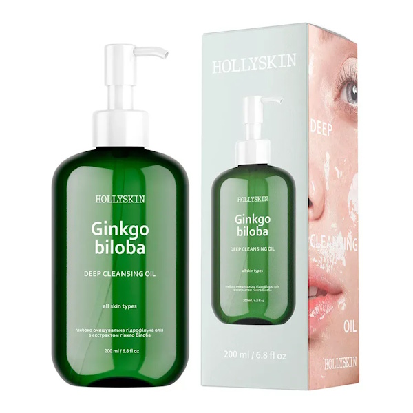 HOLLYSKIN Hydrophilic Oil – Глубоко очищающее гидрофильное масло, 200 мл