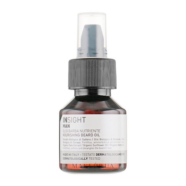 Insight Men Nourishing Beard Oil – Увлажняющее и питательное масло для бороды, 50 мл