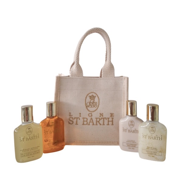 Ligne St. Barth SAC 4 MIGNONETTES – Подарунковий набір з чотирма мініатюрами у стильній сумочці, 4x25 мл