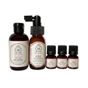 Muran Energy Travel Kit – Набір косметичних засобів проти випадіння волосся, 100+60+3х7 мл