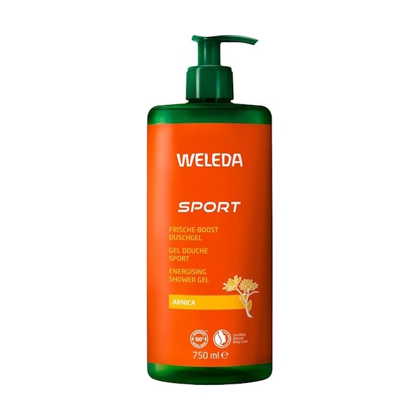Weleda Arnika Sports Energising Shower Gel – Гель для душа "Арника спорт", 750 мл