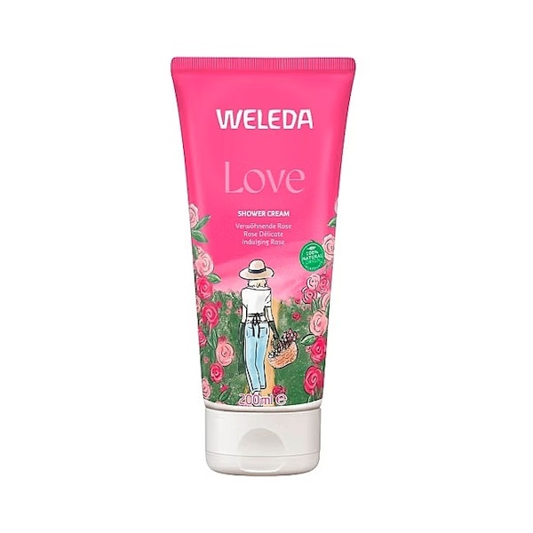 Weleda Aroma Love Shower Cream - Крем-гель для душу "Арома кохання", 200 мл