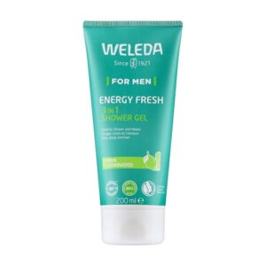 Weleda Men's Energy Fresh 3 in 1 Shower Gel – Мужской гель для душа "Энергетическая свежесть", 200 мл
