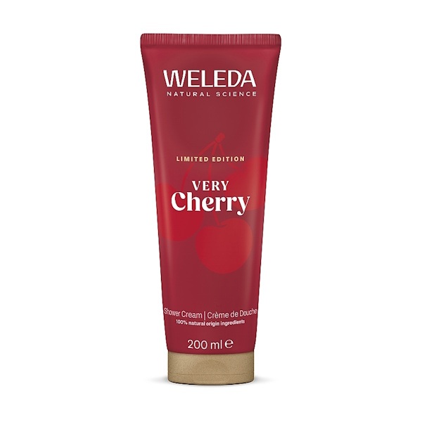 Weleda Very Cherry Shower Cream Limited Edition – Крем-гель для душа "Вери Черри", 200 мл