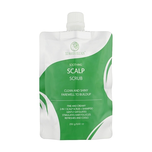 Xiaomoxuan Soothing Scalp Scrub – Очищающий скраб-шампунь для волос и кожи головы, 250 мл