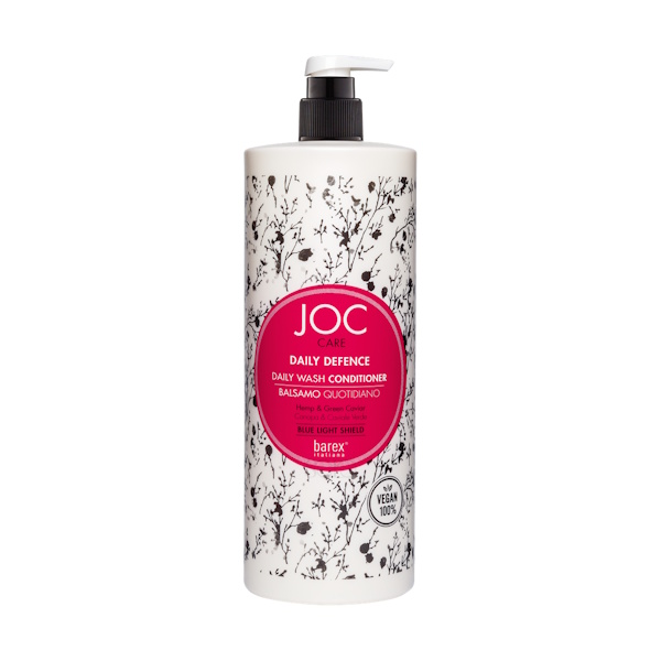 Barex Italiana JOC CARE Daily Wash Conditioner – Кондиционер ежедневный с экстрактом конопли и зеленой икрой, 1000 мл