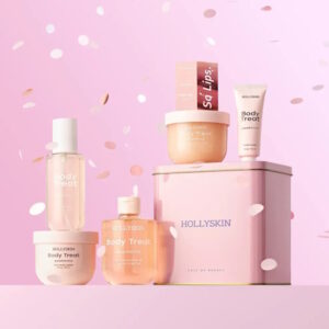 HOLLYSKIN Body Treat Pashmina – Подарунковий набір, 250+220+200+150+30+4 мл