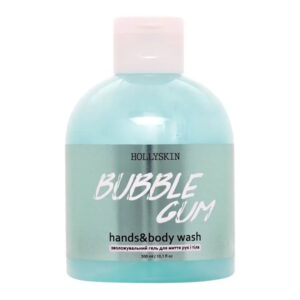 HOLLYSKIN Bubble Gum – Зволожуючий гель для миття рук та тіла, 300 мл