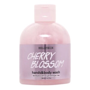 HOLLYSKIN Cherry Blossom – Зволожуючий гель для миття рук та тіла, 300 мл