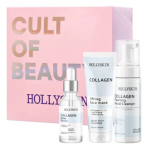 HOLLYSKIN Collagen Intensive Care – Набор по уходу за лицом, 150+100+30 мл