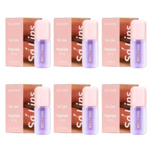 HOLLYSKIN So lips. Peptide Lip Oil 005. Grape Rush – Набор увлажняющих масел для губ, 6х4 мл