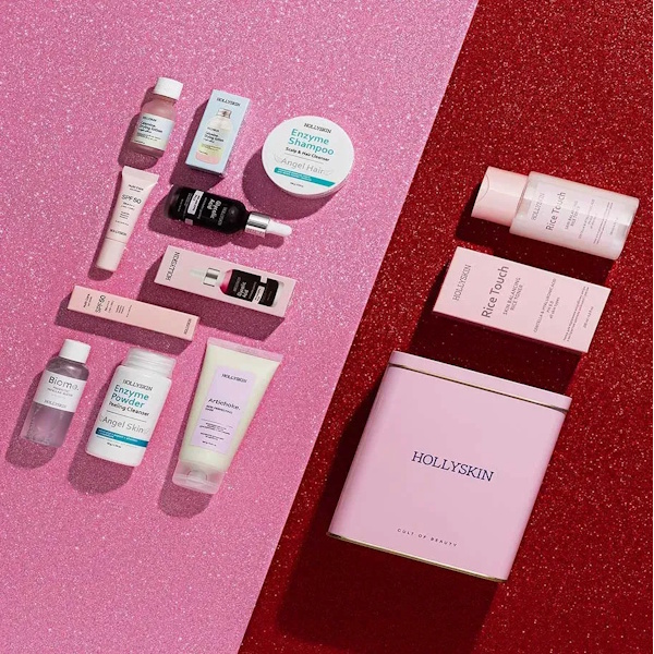 HOLLYSKIN Superstars – Подарунковий набір, 100+15+30+200+10+50+60+100 мл