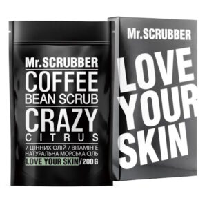 Mr.SCRUBBER Crazy Citrus Scrub – Кофейный скраб для тела, 200 гр