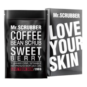 Mr.SCRUBBER Sweet Berry Scrub – Кофейный скраб для тела, 200 гр