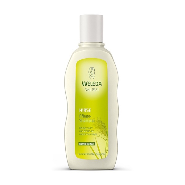 Weleda Hirse Pflege-Shampoo - Шампунь-догляд для нормального волосся з екстрактом пшона, 190 мл