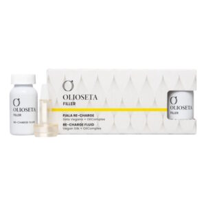 Barex Italiana Olioseta Filler Re-Charge Fluid Vegan Silk + OilComplex – Восстановительный филлер-флюид, 10шт/15 мл