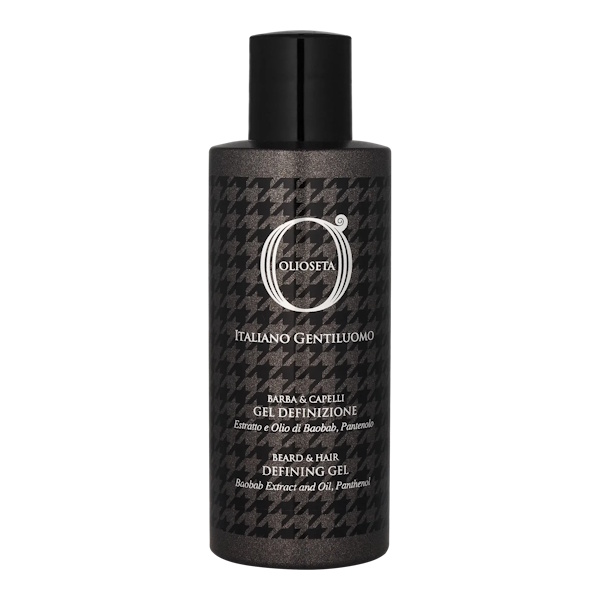 Barex Italiana Olioseta Gentiluomo Beard & Hair Defining Gel – Гель-дефайнер для волос и бороды, 200 мл