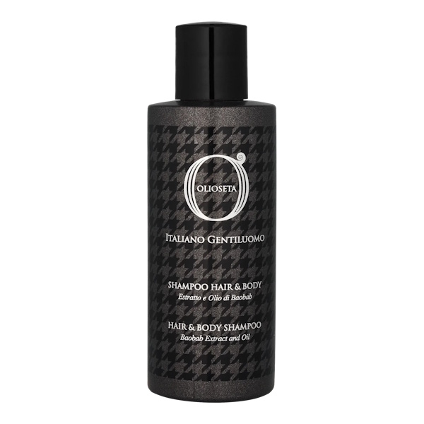 Barex Italiana Olioseta Gentiluomo Hair & Body Shampoo – Шампунь для волос, тела и бороды, 250 мл