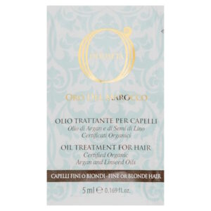 Barex Italiana Olioseta ODM Oil Treatment Blonde-Fine Hair – Олія блонд-догляд з олією аргани та олією насіння льону, 5 мл
