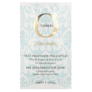 Barex Italiana Olioseta ODM Oil Treatment for Hair – Олія-догляд з олією аргани та олією насіння льону, 5 мл