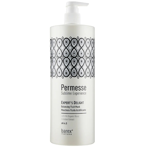 Barex Italiana Permesse Expert's Delight Balancing Fluid Mask – Маска-флюид для закрепления цвета, 1000 мл