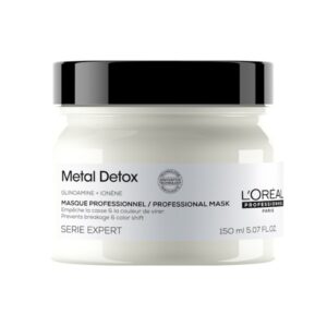 L'Oreal Professionnel Metal Detox Anti-deposit Protector Mask – Профессиональная маска для уменьшения ломкости и нежелательного изменения цвета, 150 мл