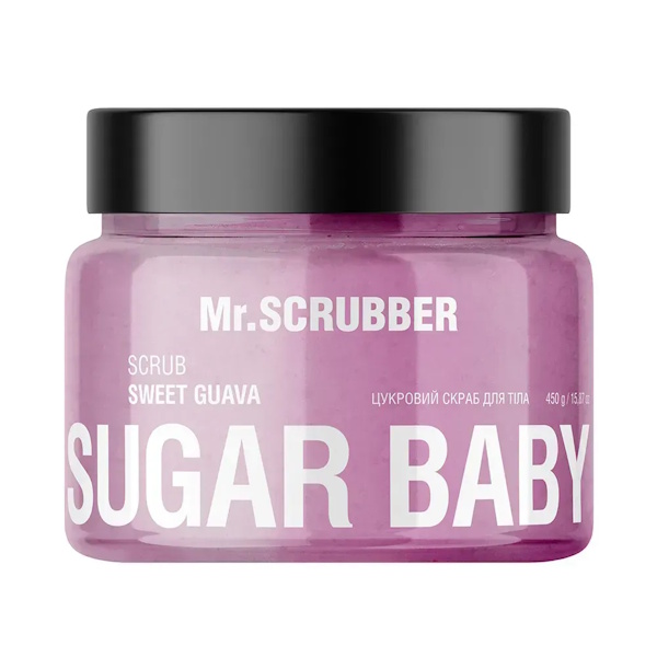 Mr.SCRUBBER Sugar Baby Sweet Guava – Сахарный скраб для тела, 450 гр