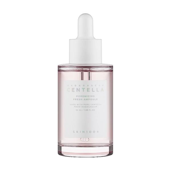 SKIN1004 Madagascar Centella Poremizing Fresh Ampoule - Ампульна сироватка для звуження пор та контролю жирності шкіри обличчя, 50 мл