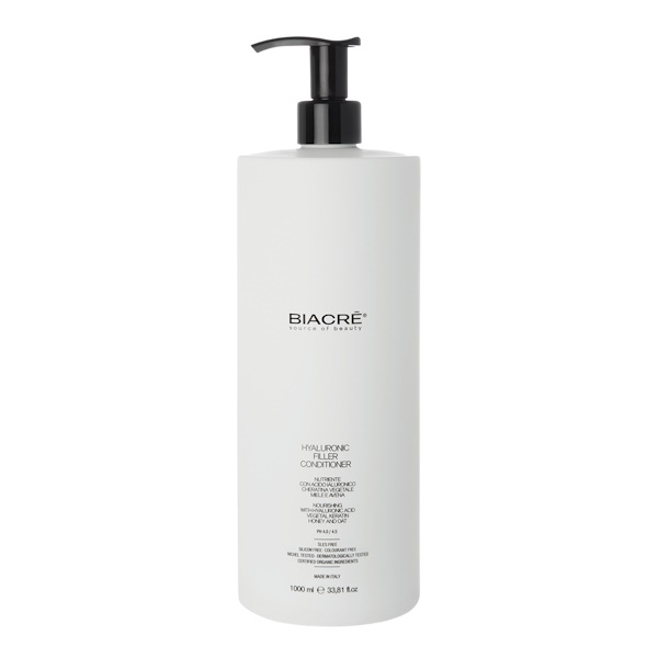 Biacre Hyaluronic Filler Conditioner - Укрепляющий гиалуроновый филлер-кондиционер для волос, 1000 мл