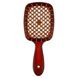 Janeke Superbrush Standart Brown with Beige - Гребінець для волосся, коричневий з бежевим