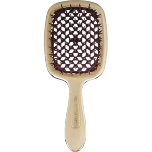Janeke Superbrush Standart Gold - Гребінець для волосся, золото з коричневим