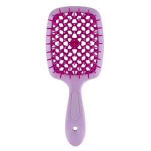 Janeke Superbrush Standart Lavender with Fuchsia - Гребінець для волосся, лавандовий з фуксією