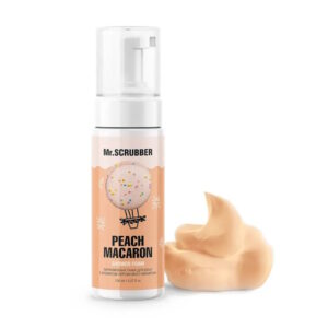 Mr.SCRUBBER Peach Macaron – Парфюмерная пенка для душа с ароматом персикового макарона, 150 мл