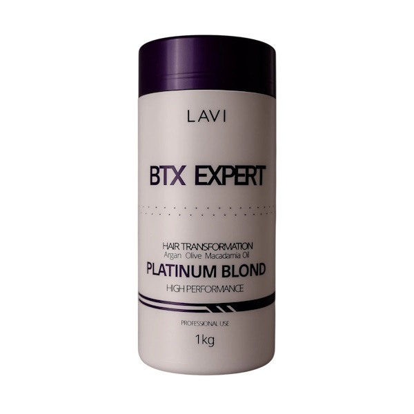 Lavi BTX Expert Platinum Blond – Средство для восстановления, разглаживания и защиты светлых и осветленных волос, 1000 гр