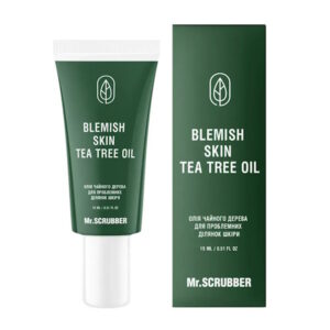Mr.SCRUBBER Blemish Skin Tea Tree Oil – Олія чайного дерева для проблемних ділянок шкіри, 15 мл
