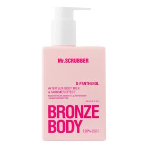 Mr.SCRUBBER Bronze Body – Молочко после загара с д-пантенолом и шимерным эффектом, 250 мл