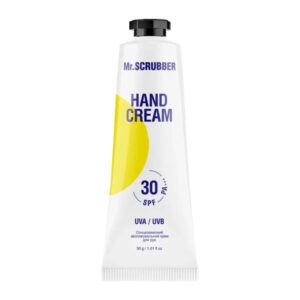 Mr.SCRUBBER Hand Cream SPF 30 – Солнцезащитный увлажняющий крем для рук, 30 гр