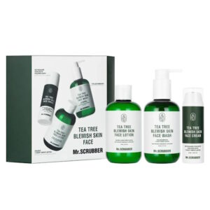 Mr.SCRUBBER Tea Tree Blemish Skin Face – Набор по уходу за кожей лица, 2х200+50 мл