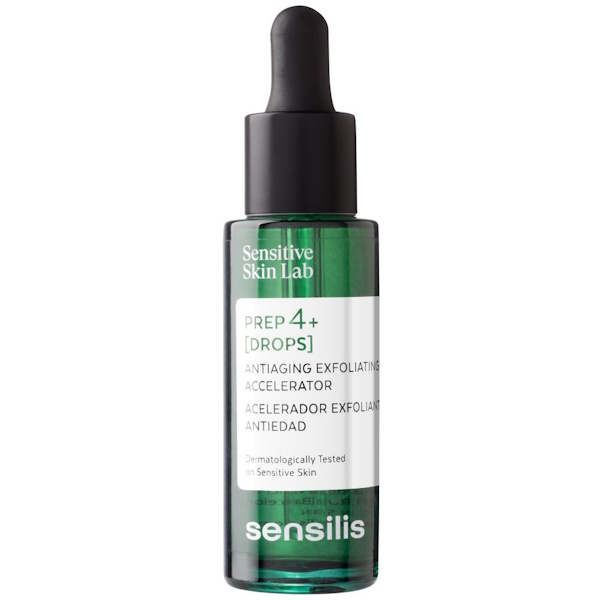 Sensilis Prep 4+ Drops Acelerador Exfoliante Antiedad – Сыворотка – эксфолиант из AHA, 50 мл