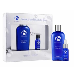 iS CLINICAL Balance And Hydrate Duo Holiday Kit - Набор для ежедневной очистки и увлажнения кожи, 180+15 мл