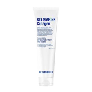 Mr.SCRUBBER Bio Marine Collagen – Відлущуючий перлітовий скраб для обличчя,100 гр