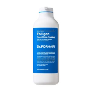Dr.FORHAIR Folligen Deep Clean Cooling Shampoo - Шампунь для глибокого очищення волосся з ефектом охолодження, 500 мл