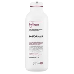 Dr.FORHAIR Folligen Silk Shampoo - Шампунь для сухого та пошкодженого волосся, 500 мл