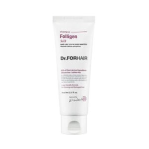 Dr.FORHAIR Folligen Silk Shampoo - Шампунь для сухого та пошкодженого волосся, 70 мл