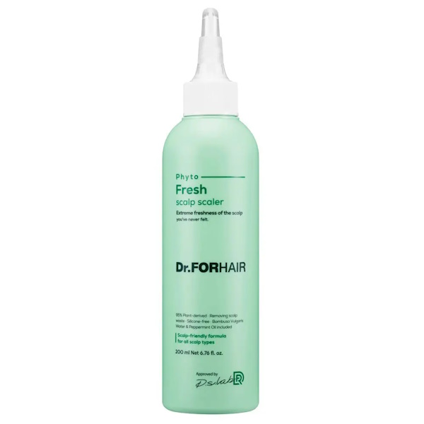 Dr.FORHAIR Phyto Fresh Scalp Scaler - Освіжаюча маска-пілінг для очищення шкіри голови, 200 мл