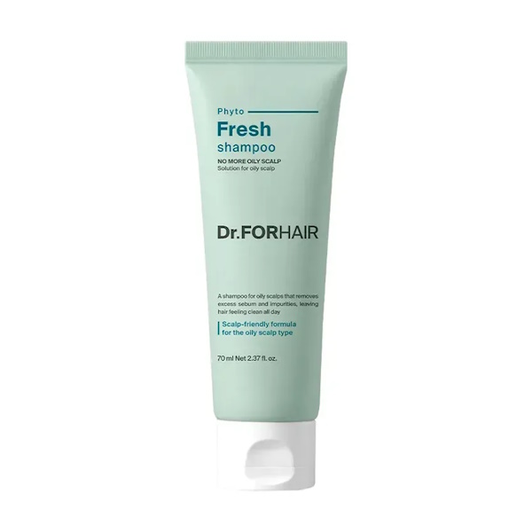Dr.FORHAIR Phyto Fresh Shampoo - Міцелярний шампунь для жирної шкіри голови, 70 мл