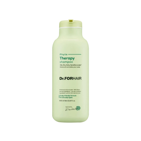 Dr.FORHAIR Phyto Therapy Shampoo - Фітотерапевтичний шампунь для чутливої ​​шкіри голови, 300 мл